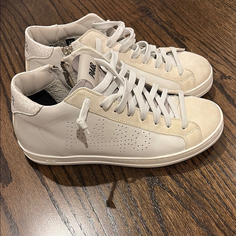 Pajar Men's Cream Sneakers